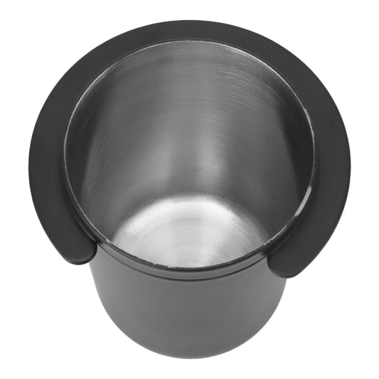 53mm Coffee Dosing Cup Stainless Steel Bar Dosing Powder Feeder Part DIY Coffee Machine Dosing Tool Accessory(53mm black) Kemu |Fashion Home Kitchen Beauty