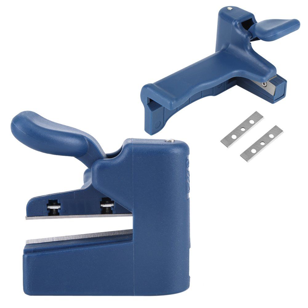Trimmer Tools Manual End Banding Cutting Device for Woodworking Plastic PVC Manual edge trimmer, manual woodworking planer（Head trimming machine） Kemu |Fashion Home Kitchen Beauty