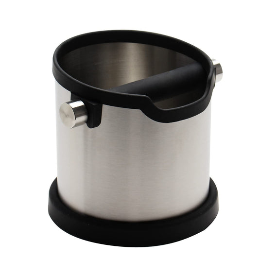 Espresso Knock Box,   Capacity 60.8oz/1800ML  Stainless Steel Coffee Grounds Container Waste Bin Coffee Tools for Barista and Non-slip Base (Silver) Kemu |Fashion Home Kitchen Beauty