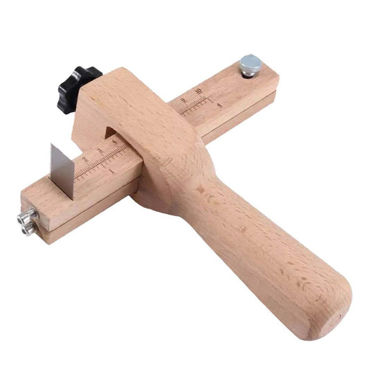 Leather Strap Cutter, Strip and Strap Leather Wood DIY Craft Hand Cutting Tool Adjustable Kemu |Fashion Home Kitchen Beauty
