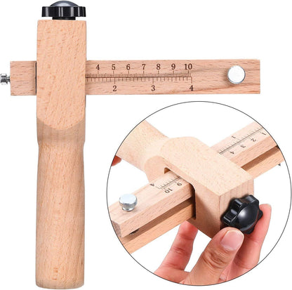 Leather Strap Cutter, Strip and Strap Leather Wood DIY Craft Hand Cutting Tool Adjustable Kemu |Fashion Home Kitchen Beauty