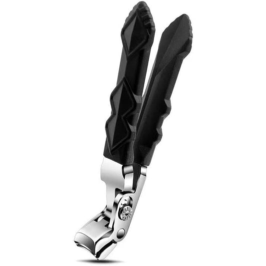 Black Long Handle Non-Slip Toenail Clippers for Seniors Thick Toenails, Heavy Duty Large Ergonomic Unique Professional Angled Head Curve Sharp Toe Finger Nail Clipper , 2 PCS Kemu |Fashion Home Kitchen Beauty