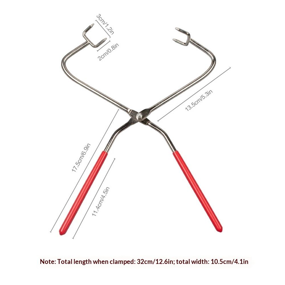Clay Sculpture Tongs,  Tongs Clamp Dipping Tong and Supplies Trimming Wire Cutting Tool Slip Score with Handle Pliers Supplies Kemu |Fashion Home Kitchen Beauty