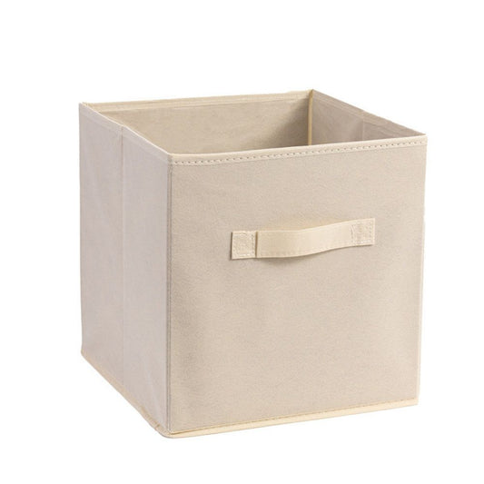 Storage Bins, Foldable Fabric Storage Cubes And Cloth Storage Organizer Drawer For Closet And Toys Storage, 2 Pack (Beige) Kemu |Fashion Home Kitchen Beauty