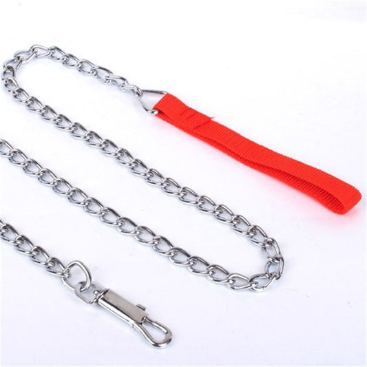 2pcs Metal Dog Chain, Dog Tie Out Cable, Dog Runner for Yard, Dog Cable for Camping Hiking Running Parks(Red 2.0mm*120cm) Kemu |Fashion Home Kitchen Beauty