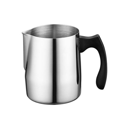 Milk Frothing Pitcher  Stainless Steel Espresso Steaming Pitcher 350ml, Espresso Machine Accessories, Milk Frother, Milk Coffee Cappuccino Latte Art（unmarked） Kemu |Fashion Home Kitchen Beauty