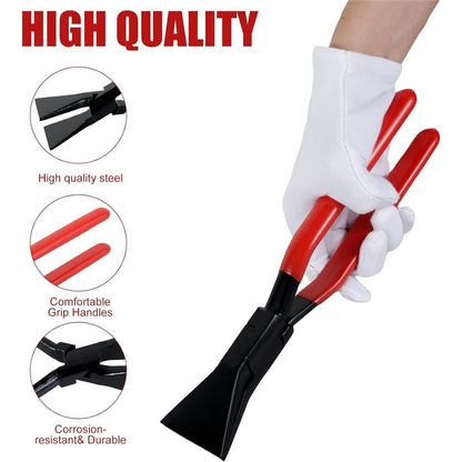 Hand Seamers Metal Sheet Metal Bender Tool, Steel Metal Bending and Flattering Pliers,Straight/180° Sheet Metal Tools Set（60MM*0° 270MM） Kemu |Fashion Home Kitchen Beauty