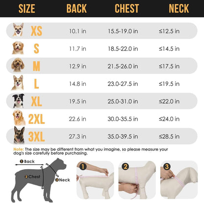 Dog Raincoat, Adjustable Dog Rain Jacket Clear Hooded Double Layer, Waterproof Poncho with Reflective Strip Straps and Storage Pocket for Small Medium Large Puppies(M) Kemu |Fashion Home Kitchen Beauty