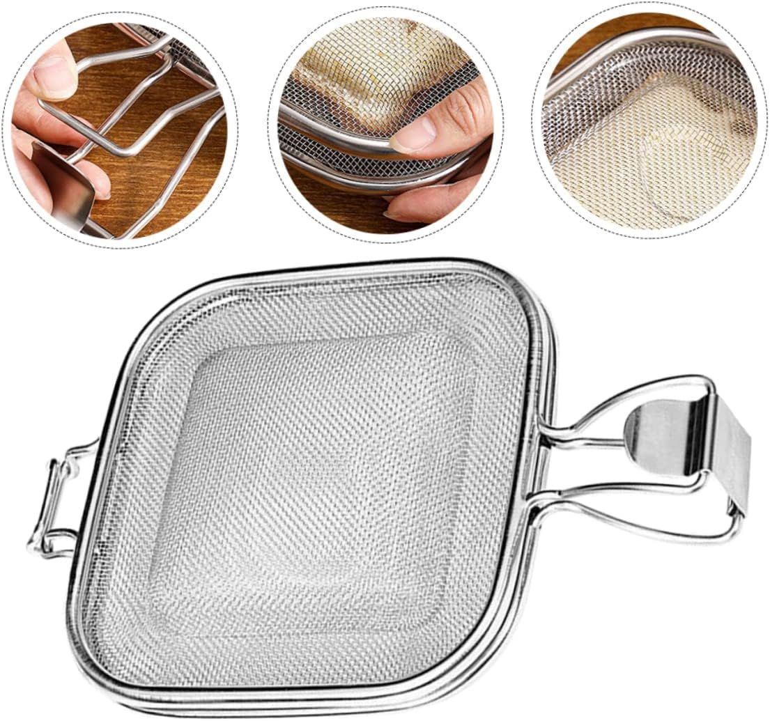 Stainless Steel Sandwich Roasting Net Clip for Oven and Grill  Bread Baking Tool for Toast Sandwiches and Barbecue Cooking