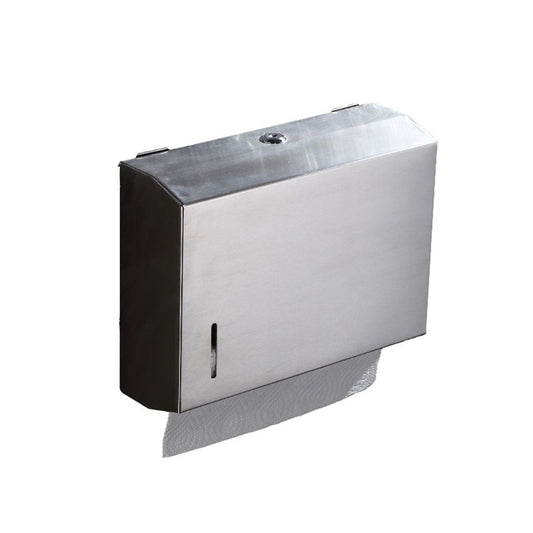 Paper Towel Dispenser Wall Mount - Large Capacity Stainless Steel Tissue Holder, Suitable for Bathrooms and Public Places, 304 sandblasted Kemu |Fashion Home Kitchen Beauty