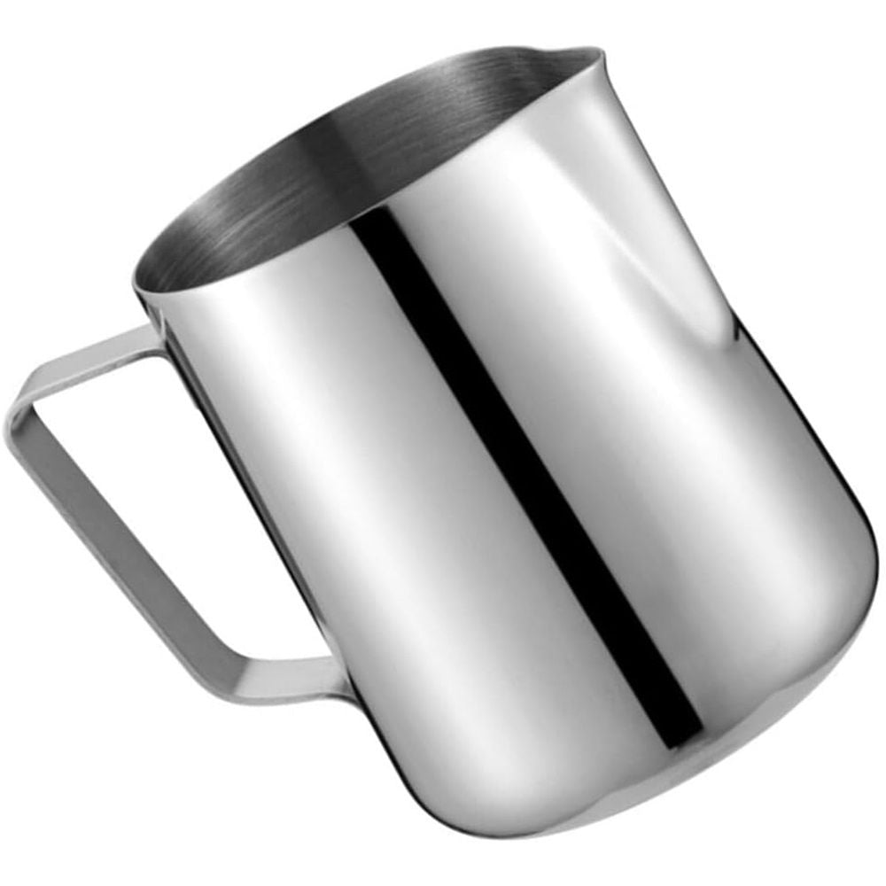304 Stainless Steel Milk Frothing Pitcher 350ml+Pull flower needle, Espresso Steaming Pitcher with Decorating Pen for Espresso Machines, Cappuccino Kemu |Fashion Home Kitchen Beauty