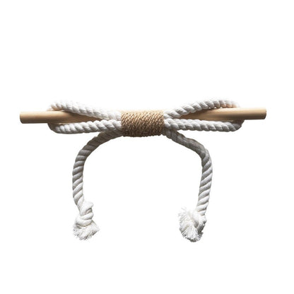 Curtain Tiebacks Rustic Holdbacks for Drapes, Farmhouse Tie Backs for Curtains, Cotton Jute Rope with Wood Club, Natural Boho Decor Shabby Chic Drapery Holder, -2Pack Kemu |Fashion Home Kitchen Beauty