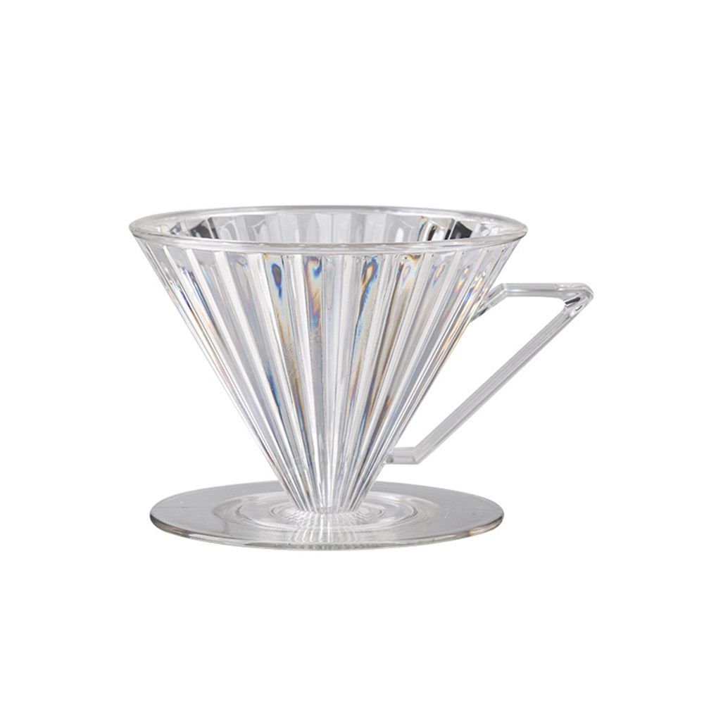 Coffee Dripper, Resuable Pour Over Coffee Maker With Handle, Slow Brewing Coffee Pour Over for Cafe, Travel, Home&Offices, Single Cup Coffee Pour Over 1-2 people [V-31] Kemu |Fashion Home Kitchen Beauty