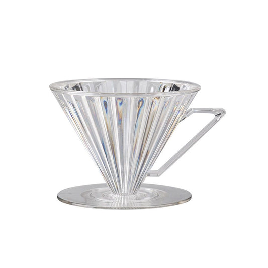Coffee Dripper, Resuable Pour Over Coffee Maker With Handle, Slow Brewing Coffee Pour Over for Cafe, Travel, Home&Offices, Single Cup Coffee Pour Over 1-2 people [V-31] Kemu |Fashion Home Kitchen Beauty