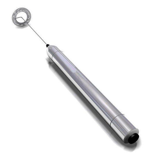 Milk Frother Handheld Electric Milk Foamer Portable Mini Mixer Machine Stainless Steel Touch Handheld Espresso Mixer Battery Operated Frother Coffee Stirrer Maker for Hot Chocolate Coffee Kemu |Fashion Home Kitchen Beauty