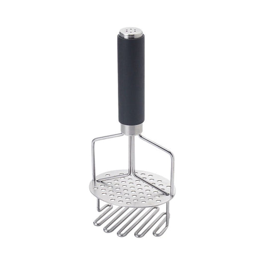 Stainless Steel Potato Masher, Double-Layer Design for Easy Mashing, Perfect for Potatoes, Avocado & Ground Beef, Durable Meat Smasher & Hamburger Tool（TPR handle） Kemu |Fashion Home Kitchen Beauty