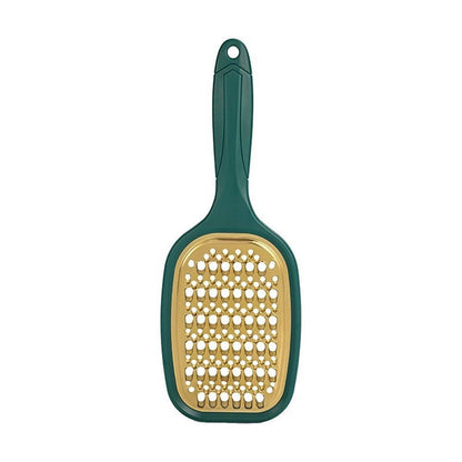 2pcs Hand Grater, Compact Shredder with Ergonomic Handle, Ideal for Cheese and Vegetables, Stainless Steel, Great Gift for Home Chefs,Green