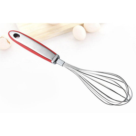 High quality handheld mixer with rubber anti slip handle and 304 stainless steel manual 12 inch egg beater baking tool Kemu |Fashion Home Kitchen Beauty