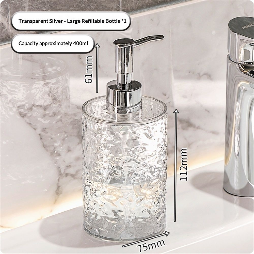 Multifunctional Liquid Soap Foaming Pump Dispenser Bottle Refillable Hand Soap Container for Home Travel and Gym Use 400ML rotundity Kemu |Fashion Home Kitchen Beauty