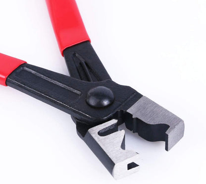 2pcs Automotive Hose Clamp Tool Welding Pliers for Efficient Hose Removal Purpose Water Clamp Pliers for Auto Repair and Maintenance（red）