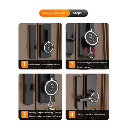 Black (Luminous) 180 Degree Barn Door Lock, 3 Digit Password Keyless, Mechanical Password Lock,Flip Latch with Combination,for Barn Door,Sliding Door, Windows, Cabinets, Garden, Bathroom