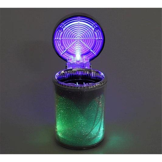 2 pack Car Ashtray Portable Smoke Cup Holder Home Cigarette Ash Tray with Colorful LED Light,Ideal for Truck Office Auto Kemu |Fashion Home Kitchen Beauty