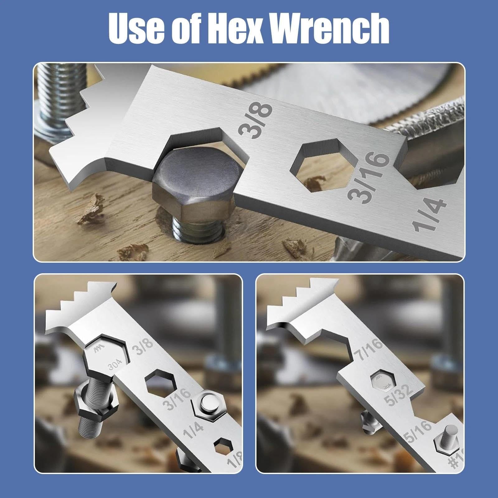 2-in-1 Paver Removal Tool with Hex Wrench, 2 Pcs Set Paver Puller Tool with Double Joint Scraper, Micro-Tooth Groove & Non-Slip Handle for Removing Pavers, Bricks, Blocks & Tightening Hex Nuts Kemu |Fashion Home Kitchen Beauty