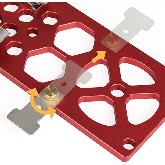 340mm Track Saw Square Right Angle Circular Saw Guide Rail Angle Stop Accessories,Woodworking 90 Degree Track Stop Square Cutting Board (Red) Kemu |Fashion Home Kitchen Beauty