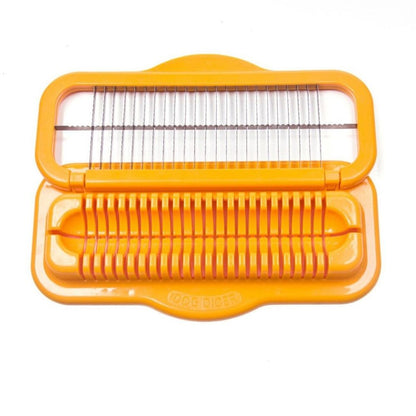 Hot Dog Dicer Hot Dog Cutter Slicer Stainless Steel 1Pc Multifunctional Hot Dog Sausage Cutter Ham Kitchen Tool Kemu |Fashion Home Kitchen Beauty