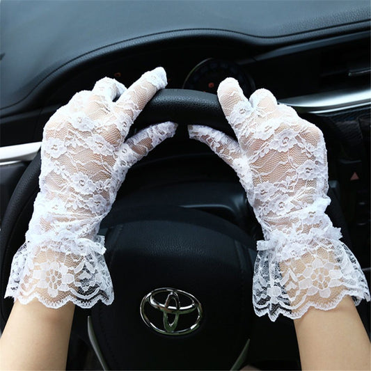 Two pair of Lace Communion Gloves toddlers, Super Cute Boys & Girls, Special Occasion, Wedding, Christmas, Dress Outfit (White) Kemu |Fashion Home Kitchen Beauty