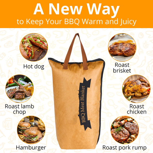 21in BBQ Blanket for Resting Meat - Smoking Meat Insulated Bag for Brisket/Beef/Pork Shoulder/Turkey - Valentines Day Gifts Birthday Anniversary Smoker Accessories Gift for Men Kemu |Fashion Home Kitchen Beauty