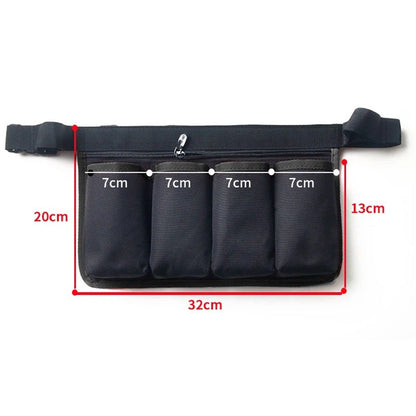 Tool Pouch, Waist Tools Bag Belt, Bottle Holster, Heavy Duty Working Tool Apron for Janitorial, Custodial, Housekeeping, Cleaning