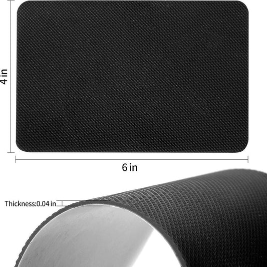 3 Pairs Black Shoe Sole Protector,Anti Slip Shoe Grips on Bottom of Shoes - Bottom Protector - Sole Guard - Non-Slip Shoe Pads for High Heels (6"x4") Kemu |Fashion Home Kitchen Beauty
