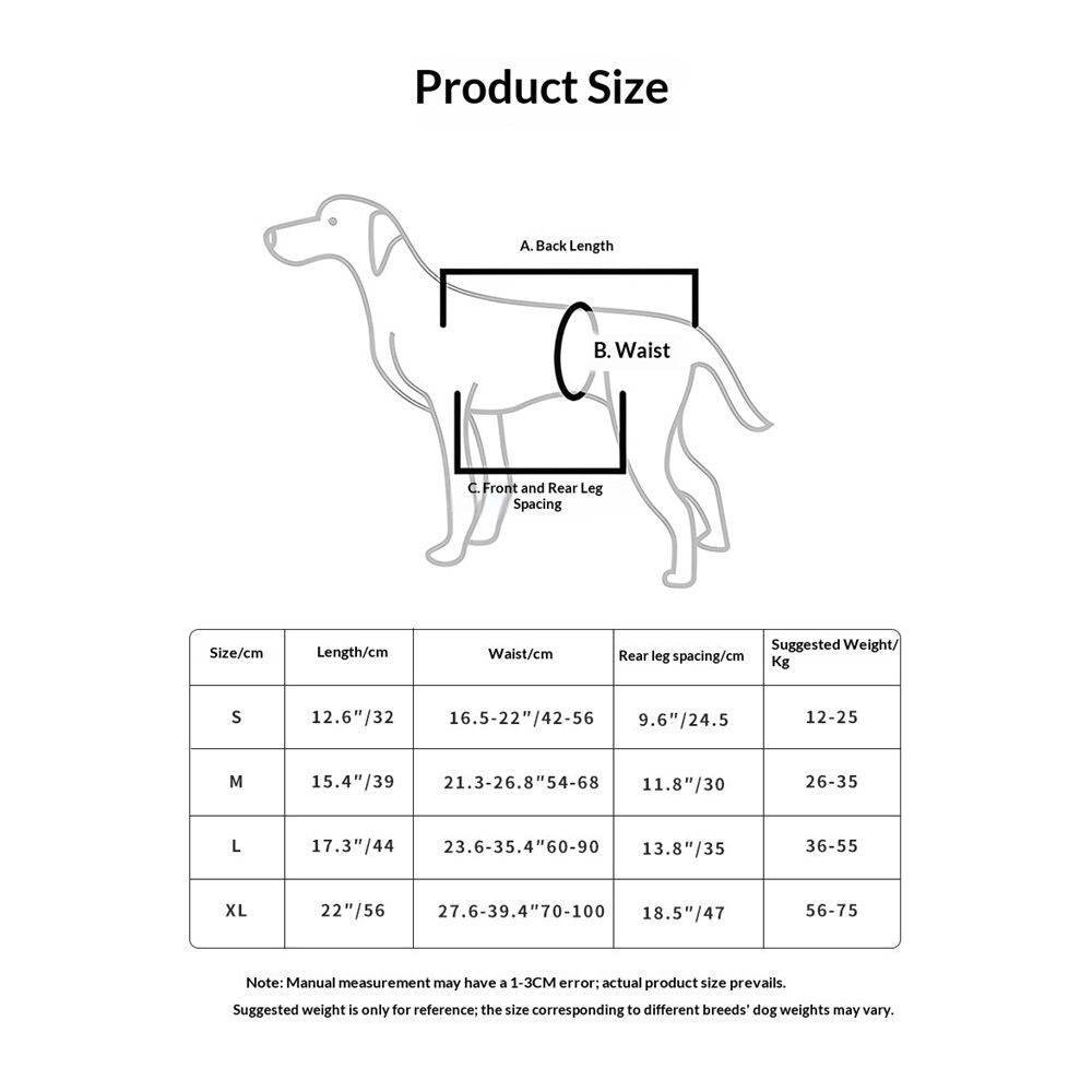 Full Body Lift Harness for Dogs,Canine Support Rehabilitation Dog Carrier Slings with Handles,Adjustable Lifting Straps Full Body Dog Lifting Harness (L) Kemu |Fashion Home Kitchen Beauty