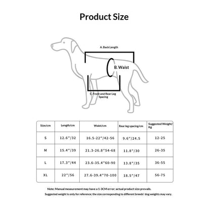 Full Body Lift Harness for Dogs,Canine Support Rehabilitation Dog Carrier Slings with Handles,Adjustable Lifting Straps Full Body Dog Lifting Harness (L) Kemu |Fashion Home Kitchen Beauty