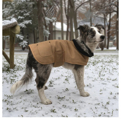 Firm polyester Dog Chore Coat, Insulated Weather Resistant Jacket for Cold and Windy Conditions, Large Kemu |Fashion Home Kitchen Beauty