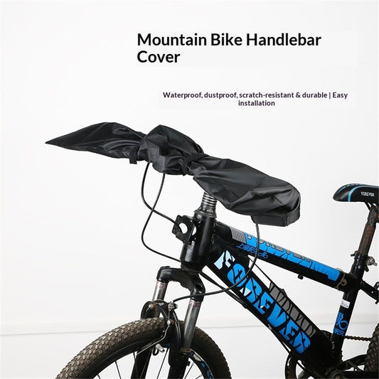 Bike Handlebar Protector Cover Dustproof Waterproof Handle Bar Cover Universal E-Bike Handlebar Cover Handle Bar Maintenance Cover for Road Bike Cycling Equipment（Only bicycle handlebar dust cover） Kemu |Fashion Home Kitchen Beauty