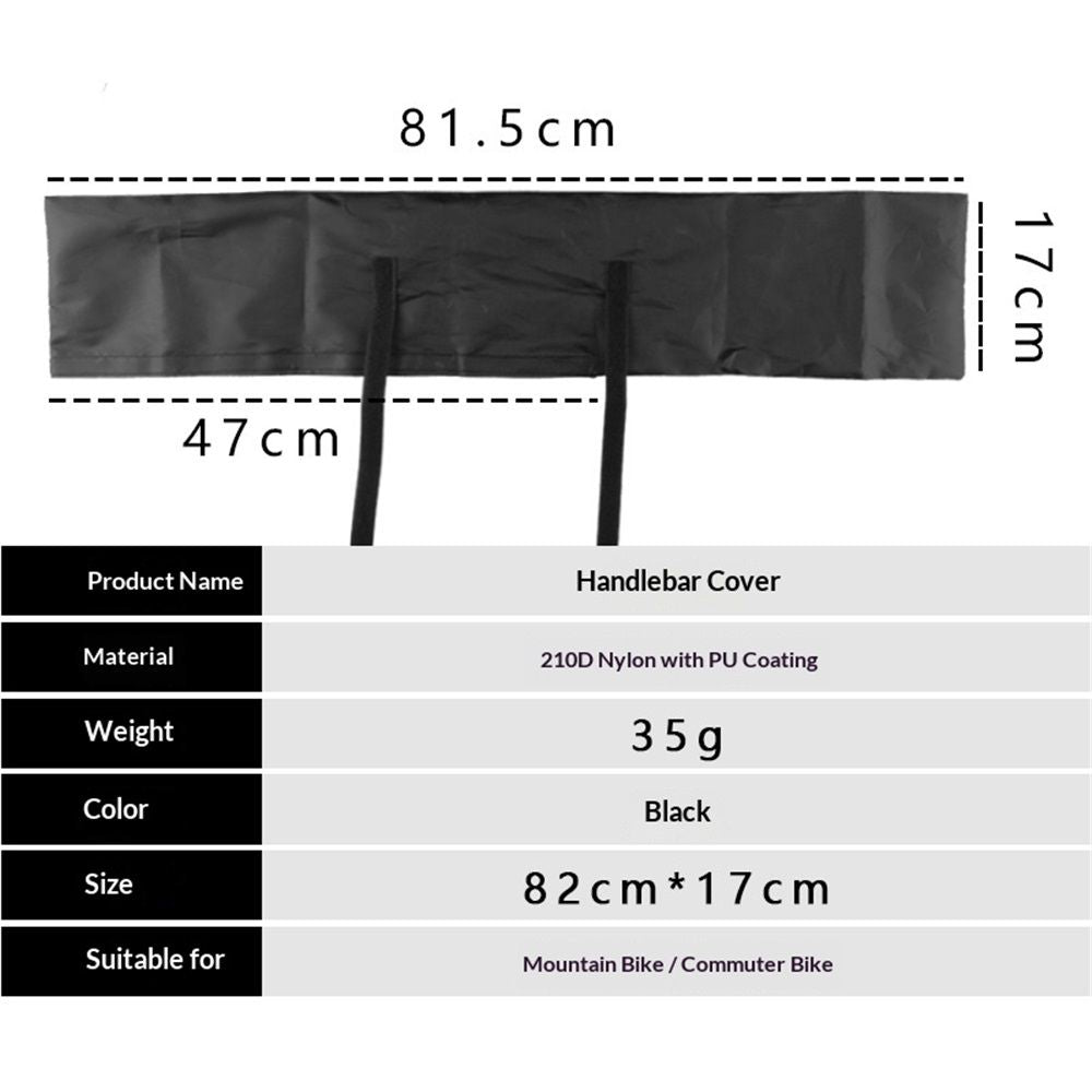 Bike Handlebar Protector Cover Dustproof Waterproof Handle Bar Cover Universal E-Bike Handlebar Cover Handle Bar Maintenance Cover for Road Bike Cycling Equipment（Only bicycle handlebar dust cover） Kemu |Fashion Home Kitchen Beauty