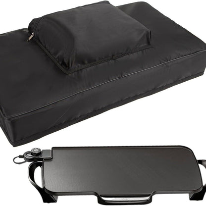 Electric Griddles Dustproof Cover with Electric Griddle, Protective Cover for Most Griddle, Antistatic Protector Covers, Durable and Long-Lasting (Cover Only)