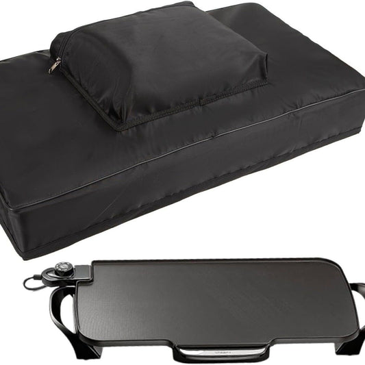 Electric Griddles Dustproof Cover with Electric Griddle, Protective Cover for Most Griddle, Antistatic Protector Covers, Durable and Long-Lasting (Cover Only)