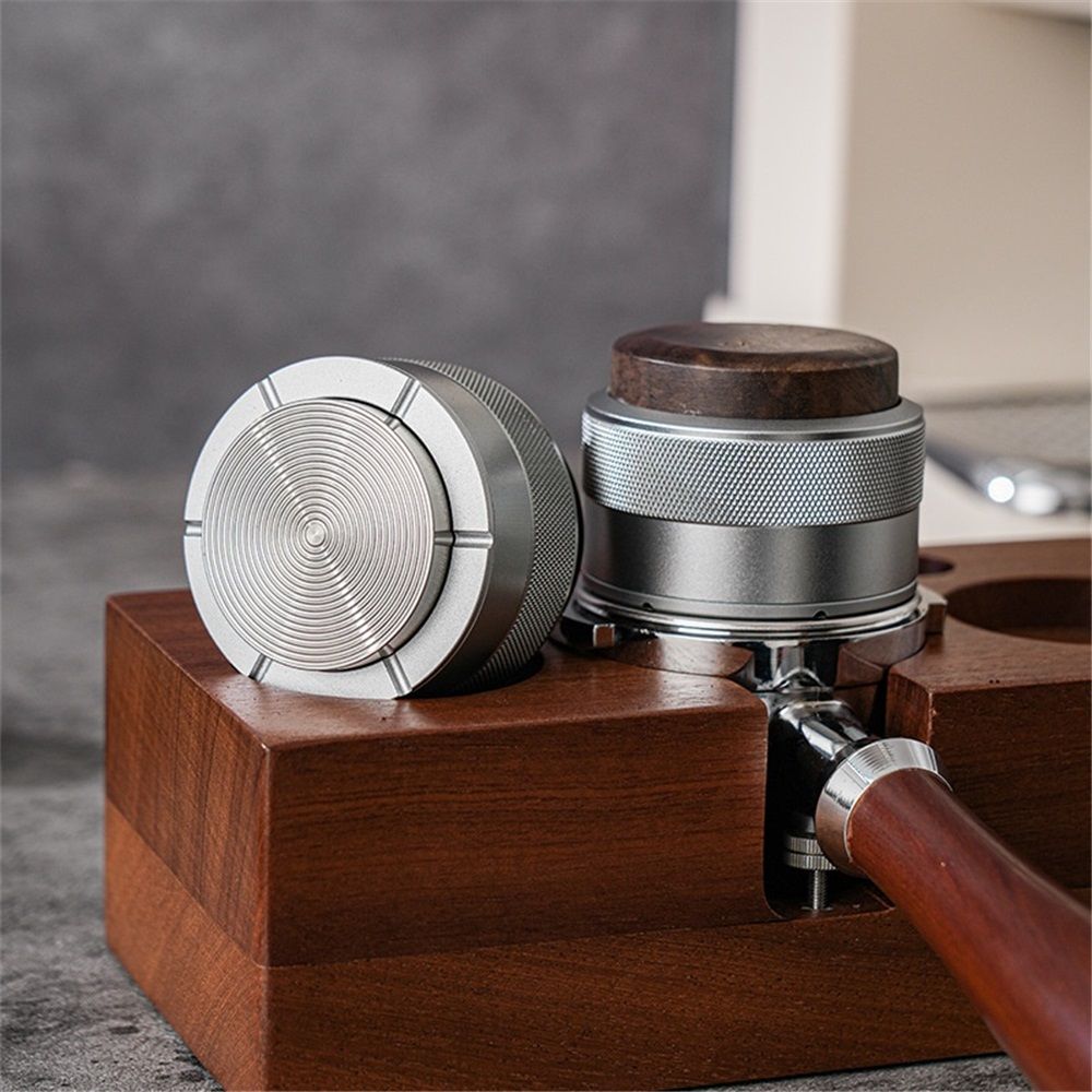 58mm Espresso Distributor, Slow Rebound Espresso Coffee Leveler Tool with Stainless Steel Base, Fits 58mm Blttomless Portafilters Kemu |Fashion Home Kitchen Beauty