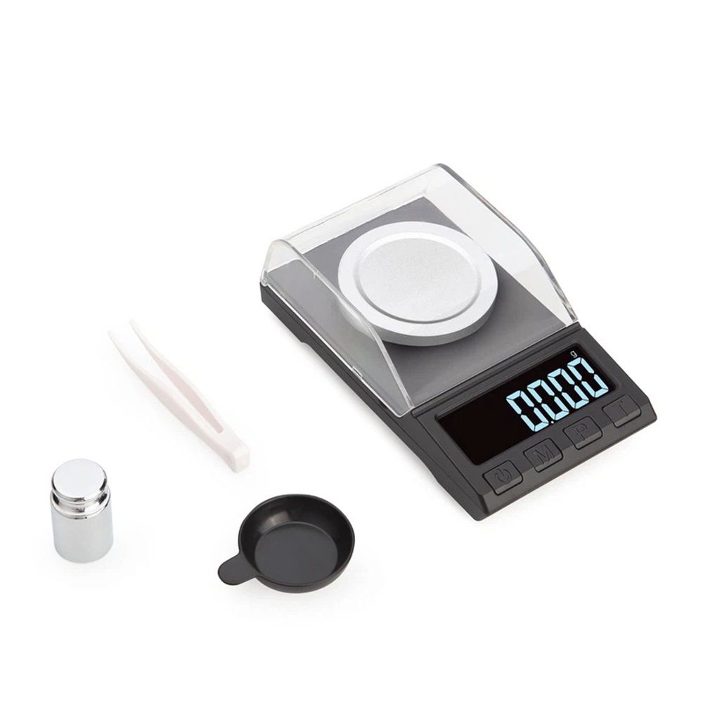 Digital Milligram Scale 100g/0.001g rechargeability, High Precision Portable Jewelry Scale, Powder Scale, Micro Scale for Powder Medicine, Gold, Gem, Reloading, Calibration Weight Kemu |Fashion Home Kitchen Beauty