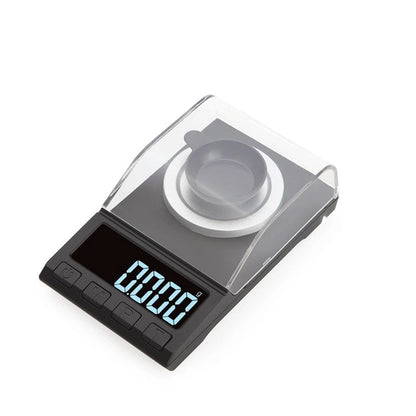 Digital Milligram Scale 100g/0.001g rechargeability, High Precision Portable Jewelry Scale, Powder Scale, Micro Scale for Powder Medicine, Gold, Gem, Reloading, Calibration Weight Kemu |Fashion Home Kitchen Beauty
