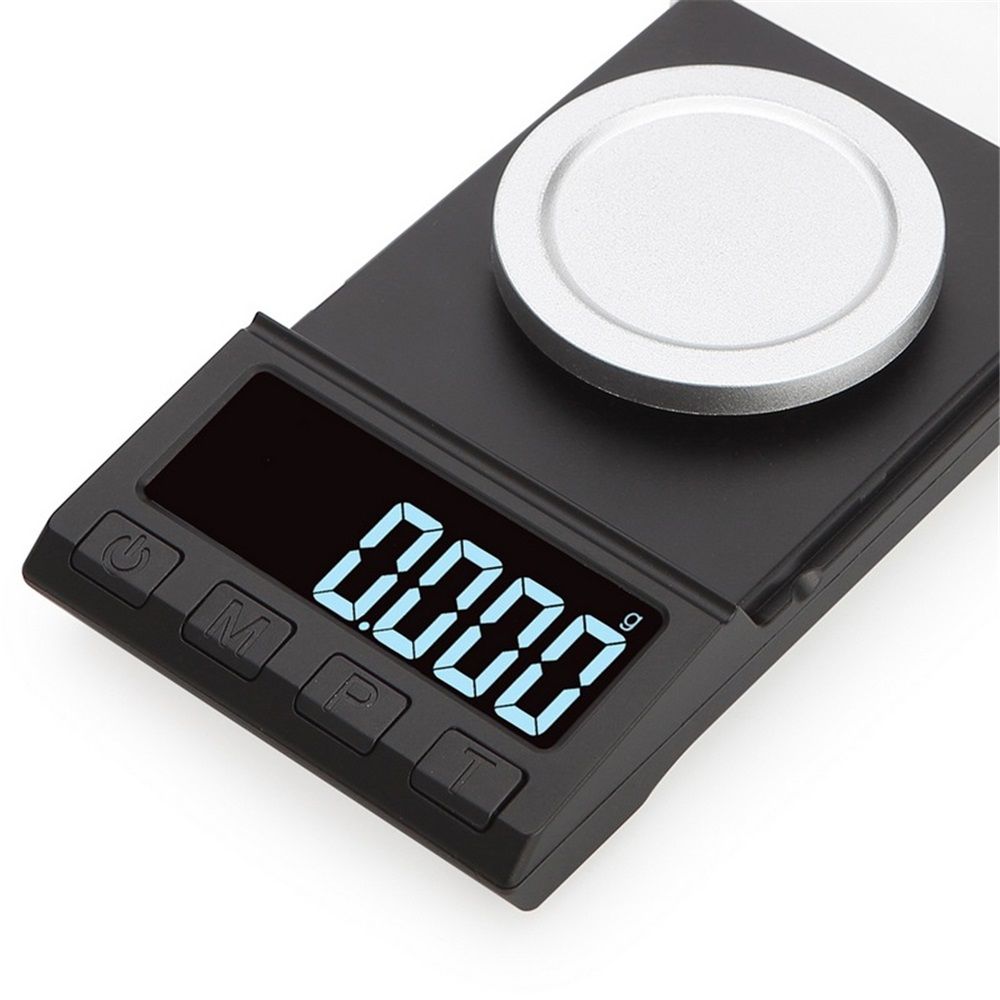 Digital Milligram Scale 100g/0.001g rechargeability, High Precision Portable Jewelry Scale, Powder Scale, Micro Scale for Powder Medicine, Gold, Gem, Reloading, Calibration Weight Kemu |Fashion Home Kitchen Beauty