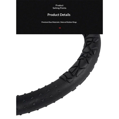 2 pack Car Steering Wheel Cover, Non-Slip Silicone Material, Multiple Color Choices, Cover, Suitable for Most Cars (Black) Kemu |Fashion Home Kitchen Beauty