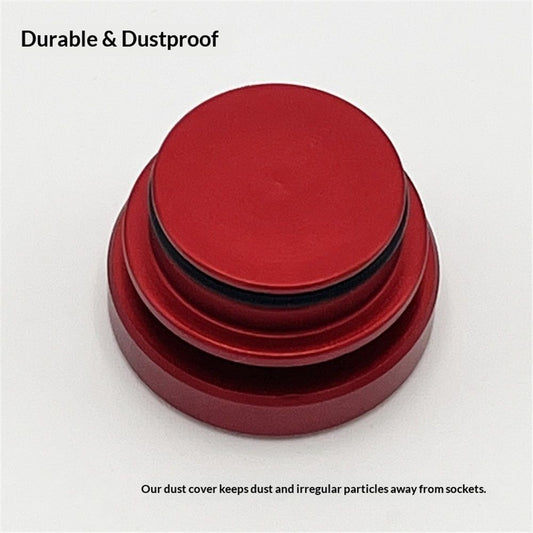 4 Pack Billet aluminum alloy Car Cigarette Lighter Plug Replacement, Eject Button FIRE Missile Button Universal Push Button Fits Most Automotive Vehicles (Red) Kemu |Fashion Home Kitchen Beauty