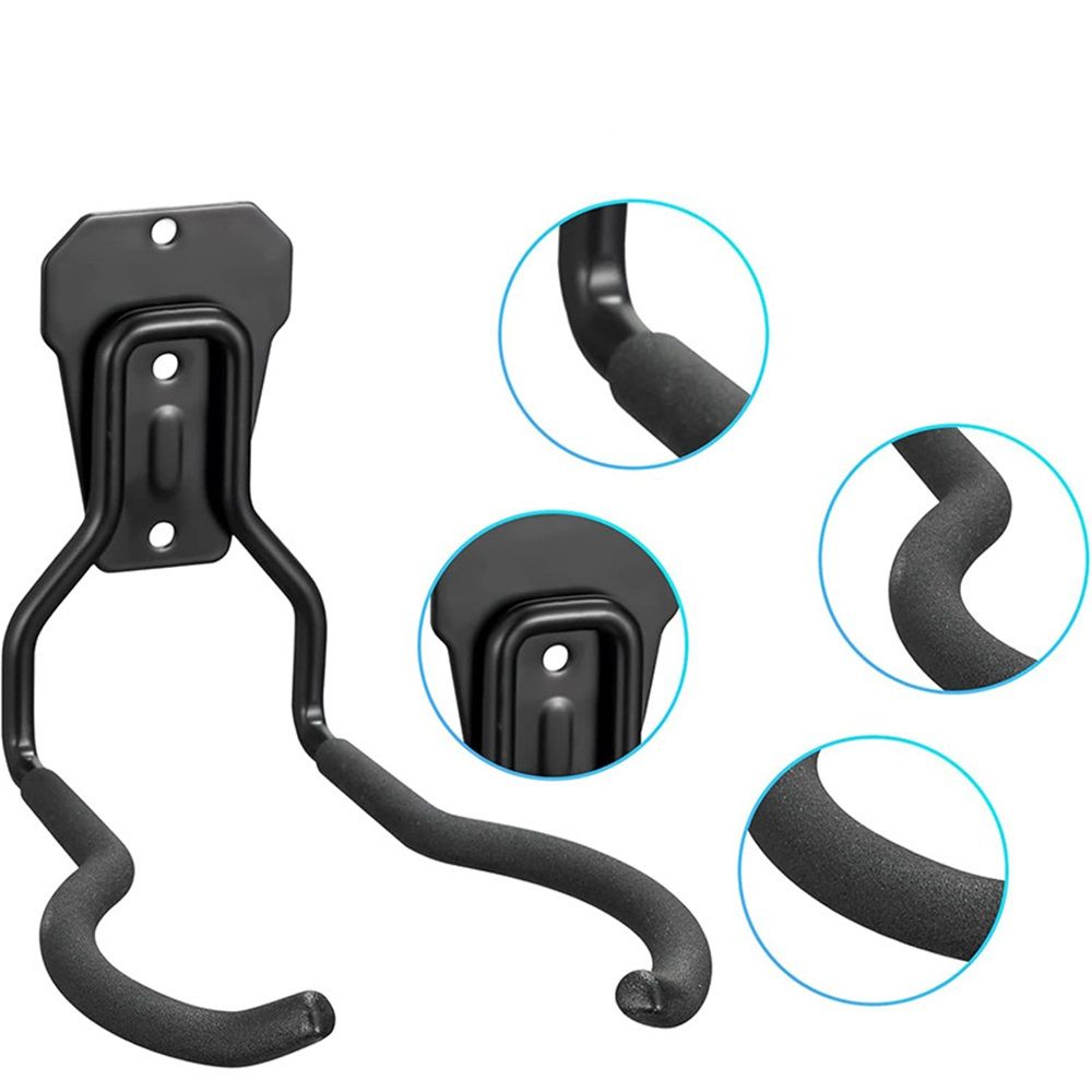 2 pack Garden Power Tool Hanger, String Trimmer Wall Hanger Bracket, Weed Eater Storage Hook for Garage Wall, Weed Trimmer Wall Mount, Weed Wacker Holder for Brush Cutter