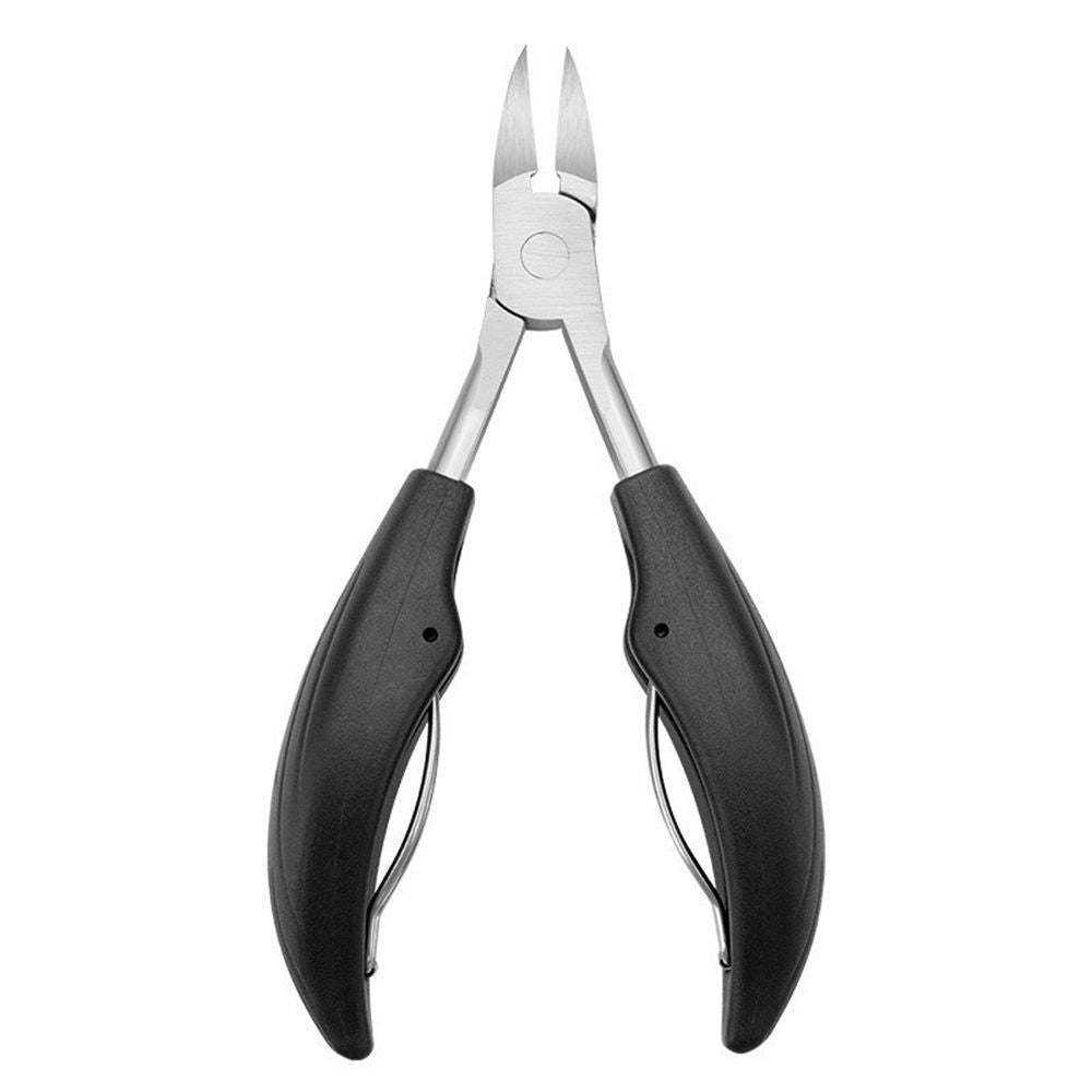 2 pack Podiatrist Toenail Clippers，Nail Clippers for Thick & Ingrown Toenails， Super Sharp Curved Blade Toenails Trimmer