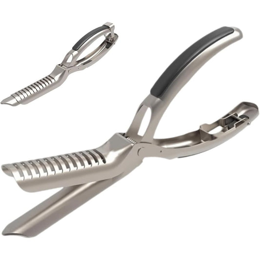 2 Sets Rib Membrane Removal Tool,Stainless Steel Rib Prep Tool Membrane Remover,BBQ Rib Prep Tool with Arc Clamp & Non-Slip Grip for Easy Rib Skinner,Kitchen Gadgets for Barbecue Enthusiasts & Chefs