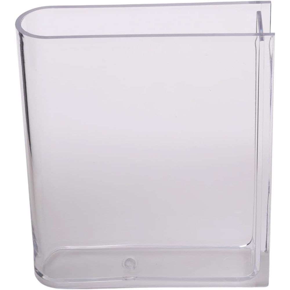 Clear Acrylic Book Vase for Flowers, Transparent Flower Vase for Home Decor, Simplicity Bookshelf Decor, Unique Stuff for Book Lovers (Clear) Kemu |Fashion Home Kitchen Beauty